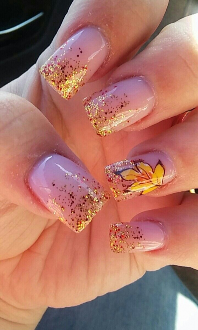 Account Suspended  November nail designs, Fall gel nails