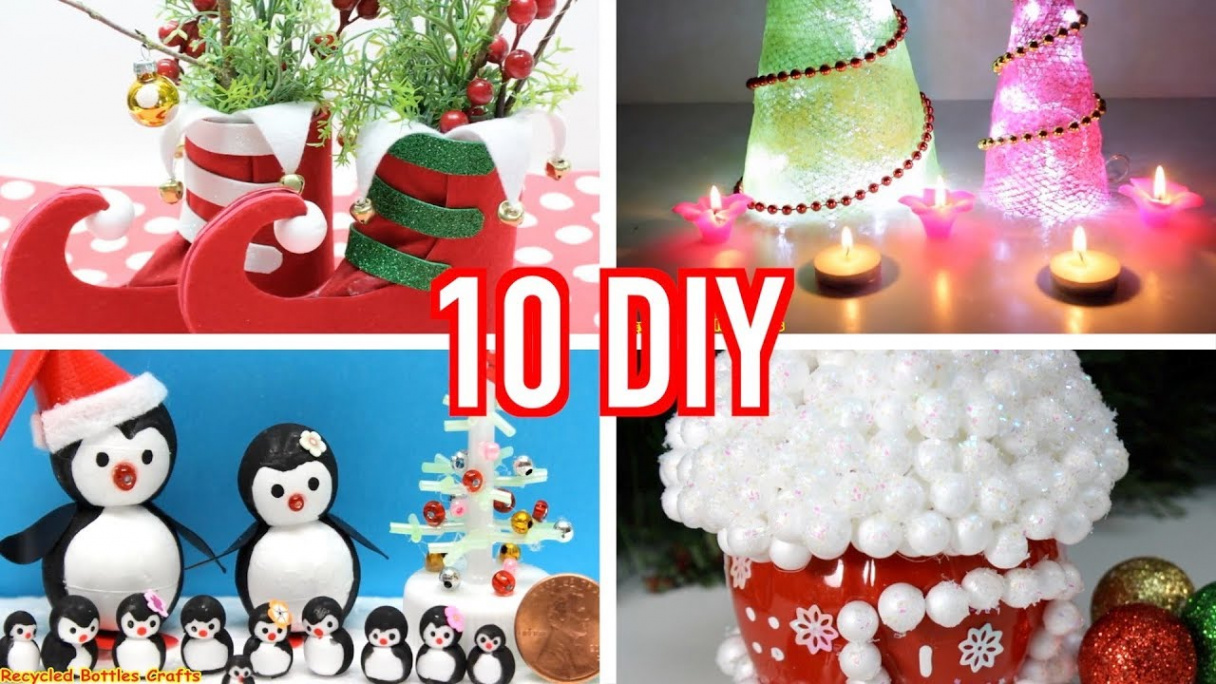 Amazing DIY Christmas Decorations Ideas That Will Make Your Kids Happy  Art and Craft