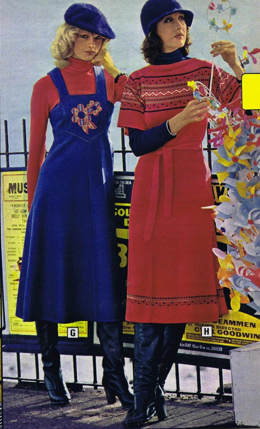 Autumn-Winter -  s fashion, Seventies fashion, s