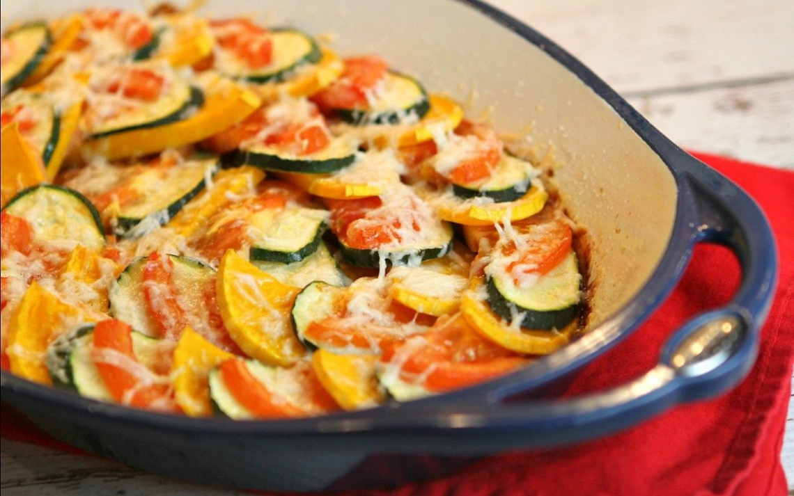 Best Butternut Squash, Zucchini and Tomato Gratin Recipe - How to