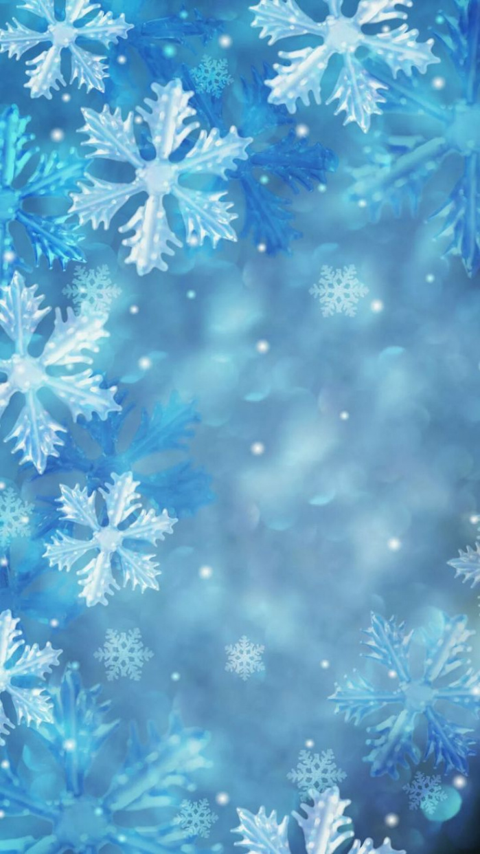 Blue snowflakes - Tap to see more #beautiful #snow & #snowflakes