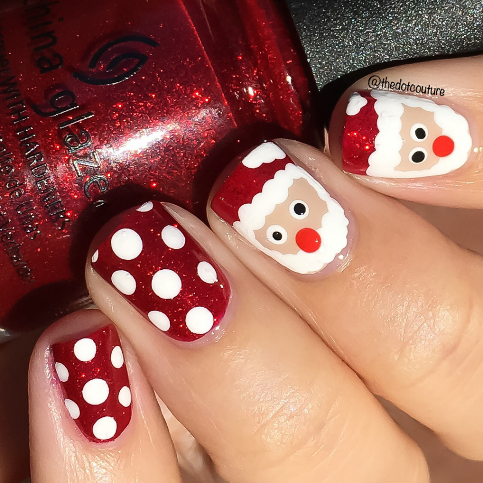 Christmas Nail Art! - Cute Girls Hairstyles