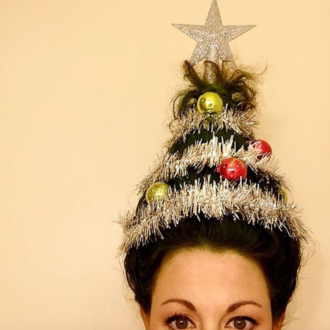 Christmas Tree Hair Is the Festive Trend Taking Over Instagram