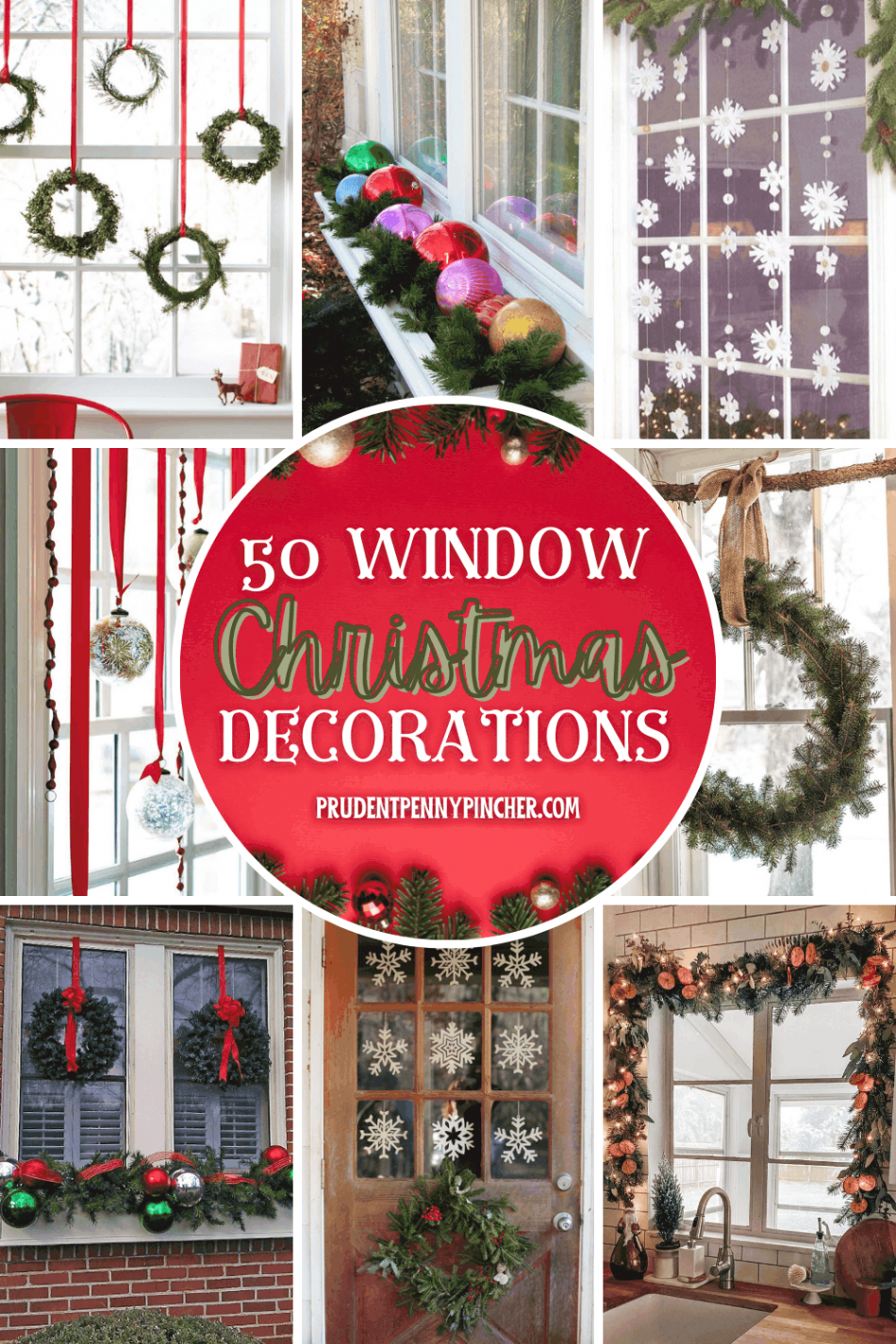 Christmas Window Decorations - Prudent Penny Pincher