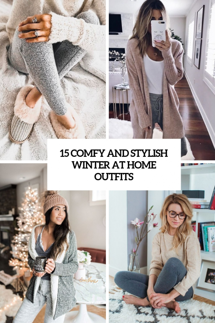 comfy and stylish winter at home outfits cover  Stylish sweaters