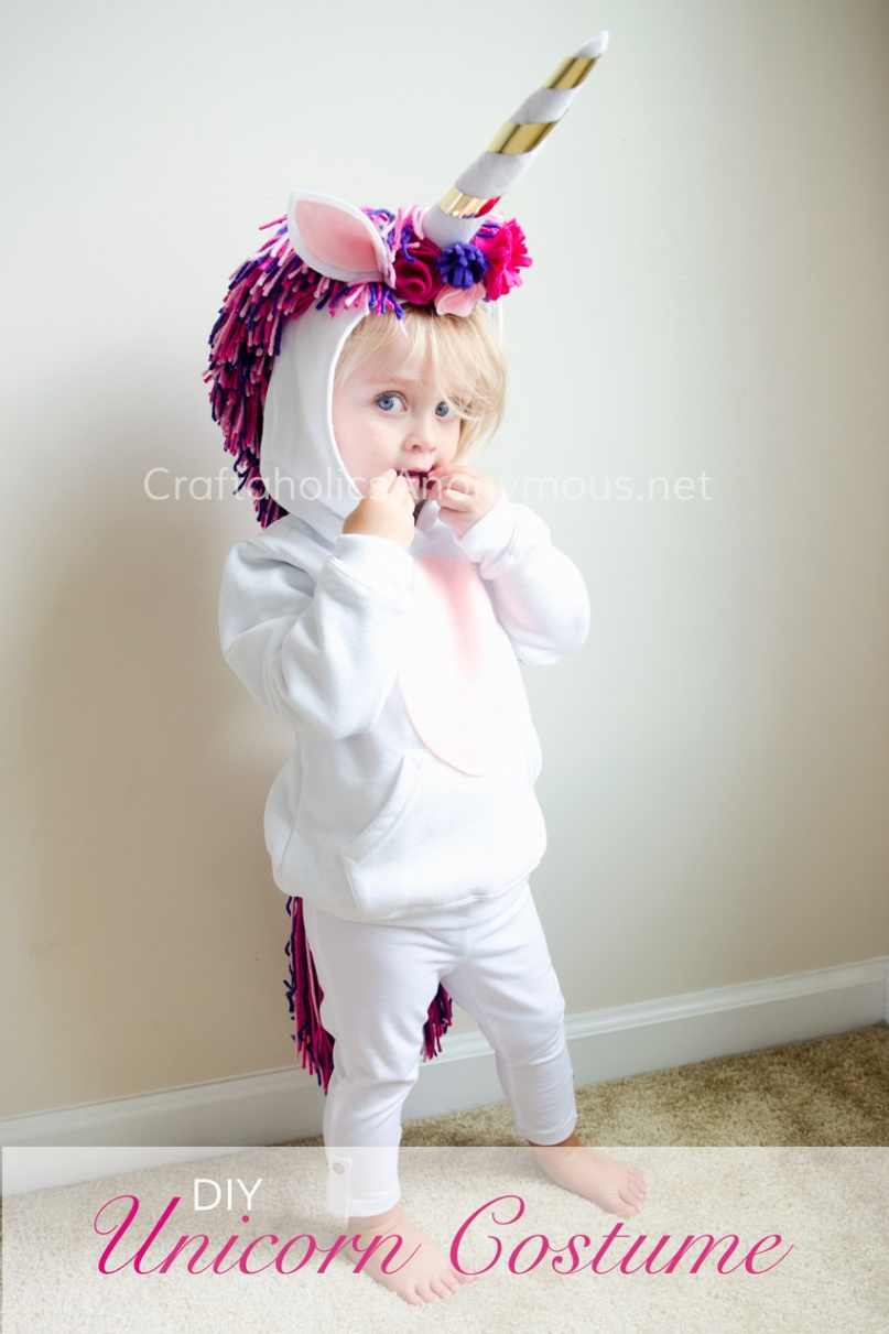 Craftaholics Anonymous®  DIY Unicorn Costume Tutorial