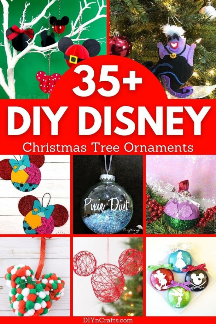 + Creative DIY Disney Christmas Ornaments Anyone Can Do  Disney