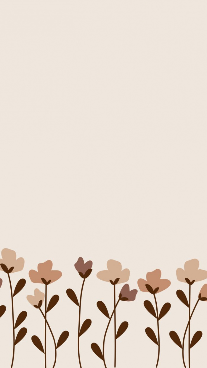 Cute Brown Aesthetic Flowers" iPhone Case for Sale by lotsofniches