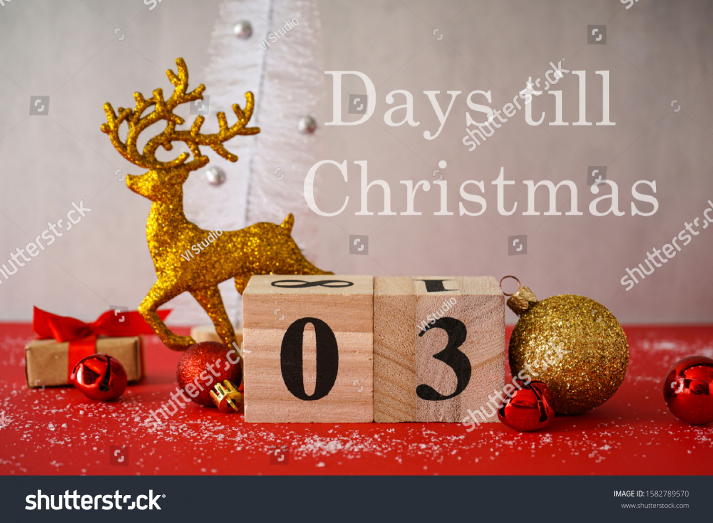 Days Until Christmas Images, Stock Photos, D objects