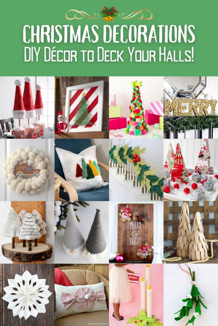 + DIY Christmas Decorations to Deck the Halls!   diy