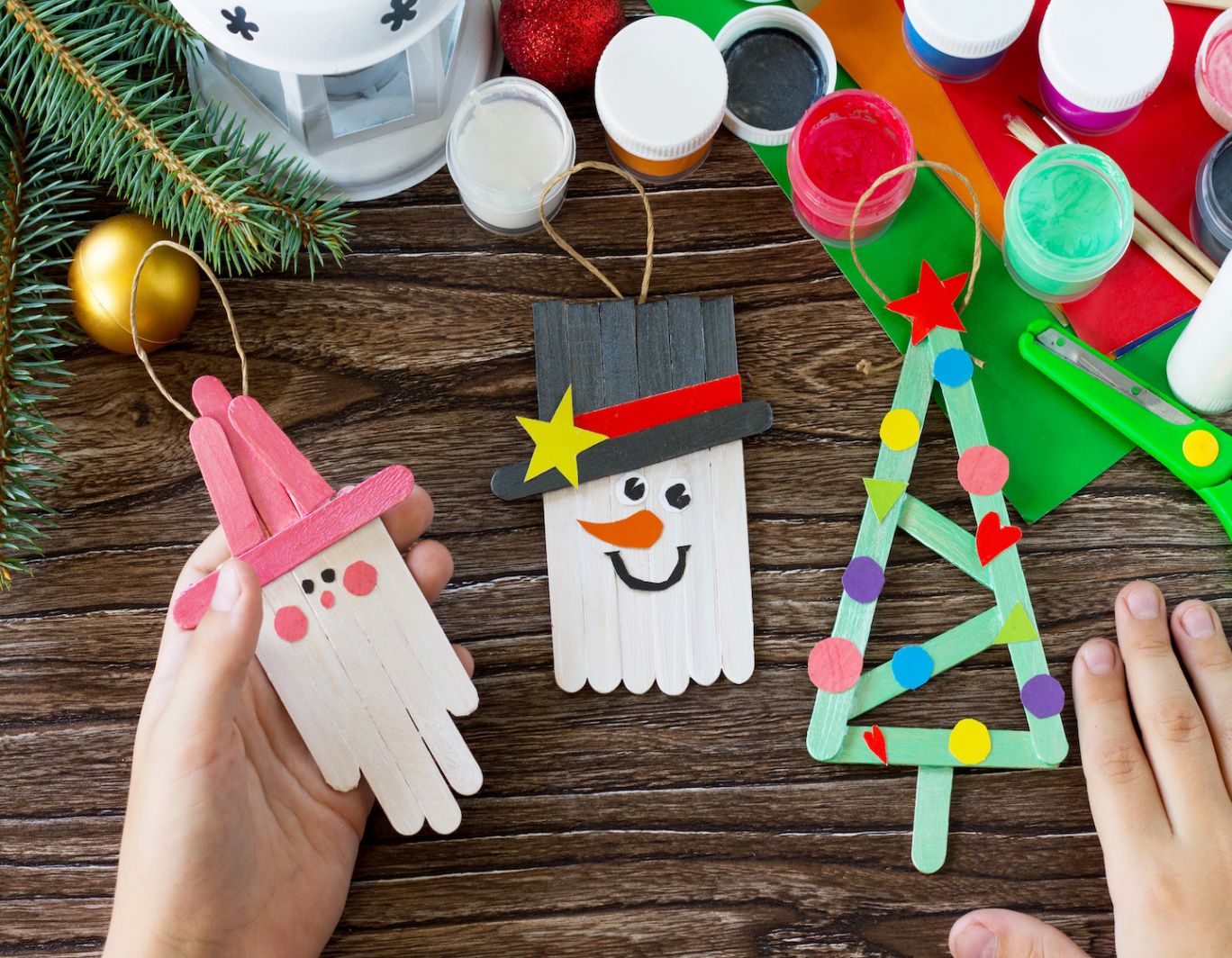 DIY Christmas Ornaments To Make With Your Kids