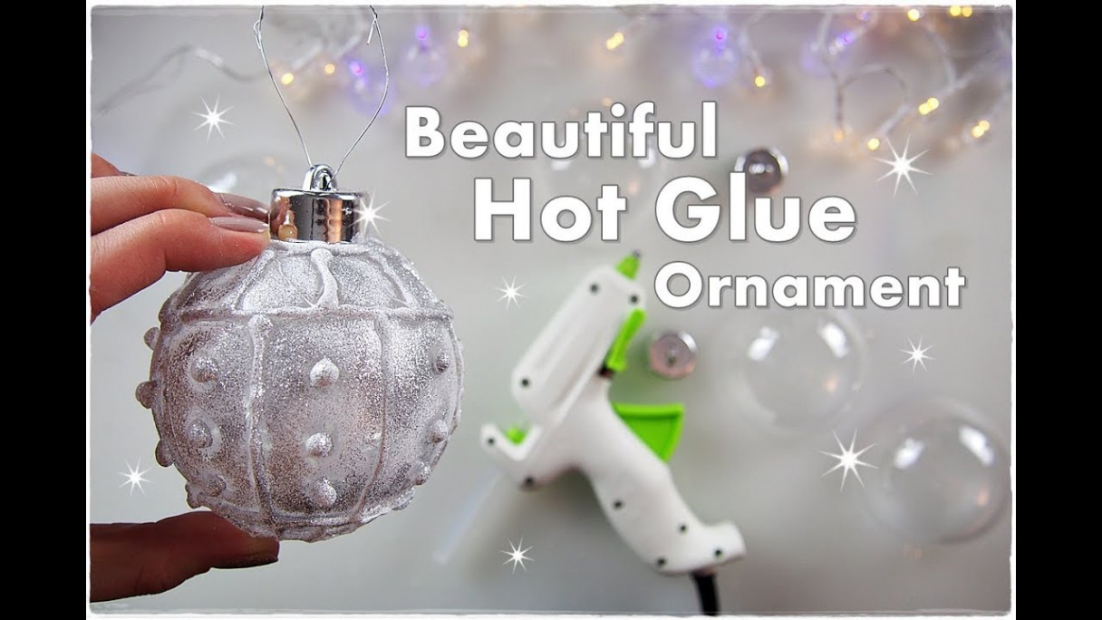 DIY Easy Hot Glue Ornament for Christmas ♡ Maremi