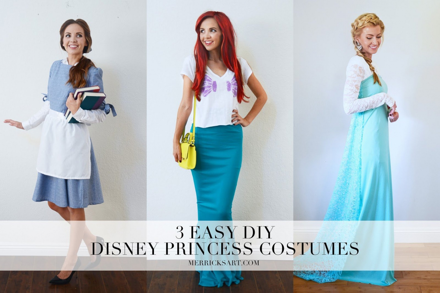 DIY Halloween:  Easy Disney Princess Costumes - Merrick