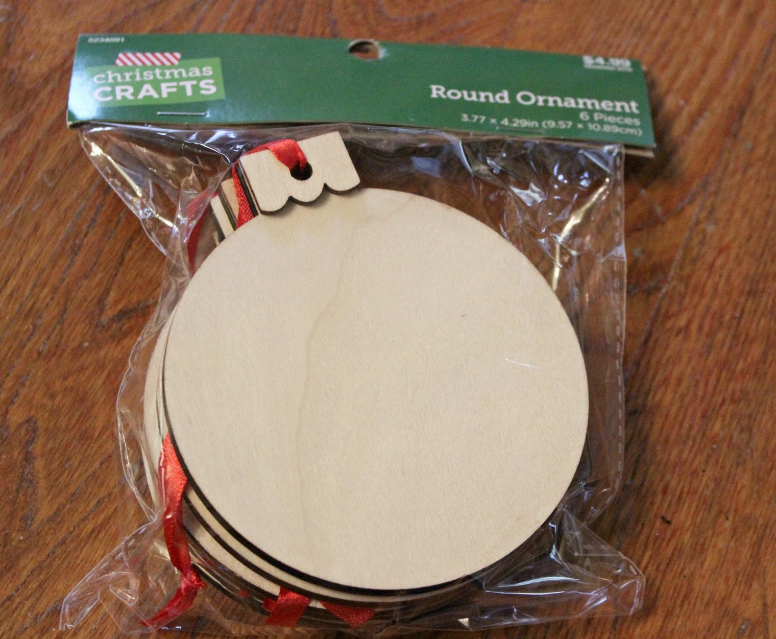 DIY Hobby Lobby Christmas Craft Ornament Banner with Buffalo