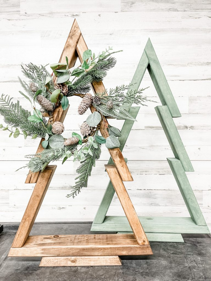 DIY Wood Christmas Tree Plans with xs