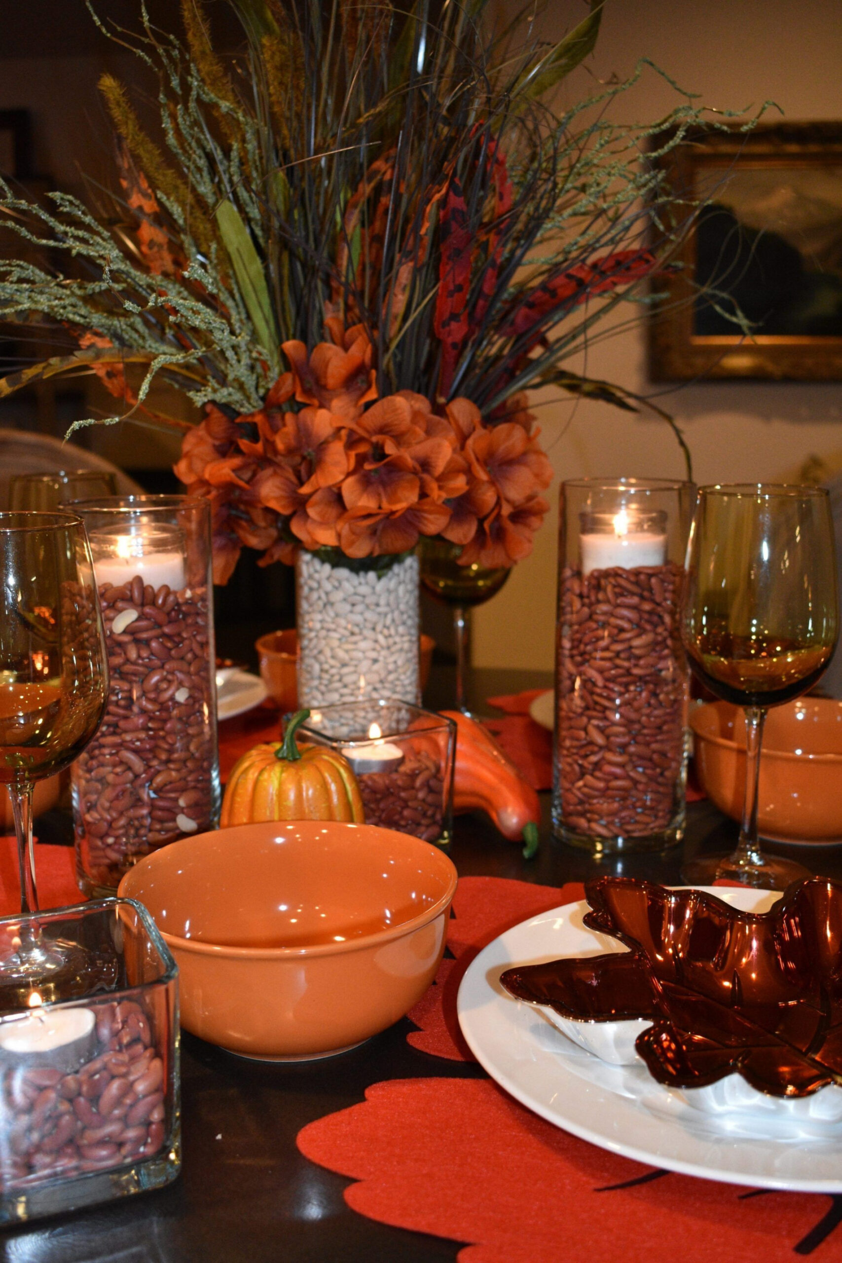 Dollar Tree Fall/Thanksgiving Table Setting  Thanksgiving table