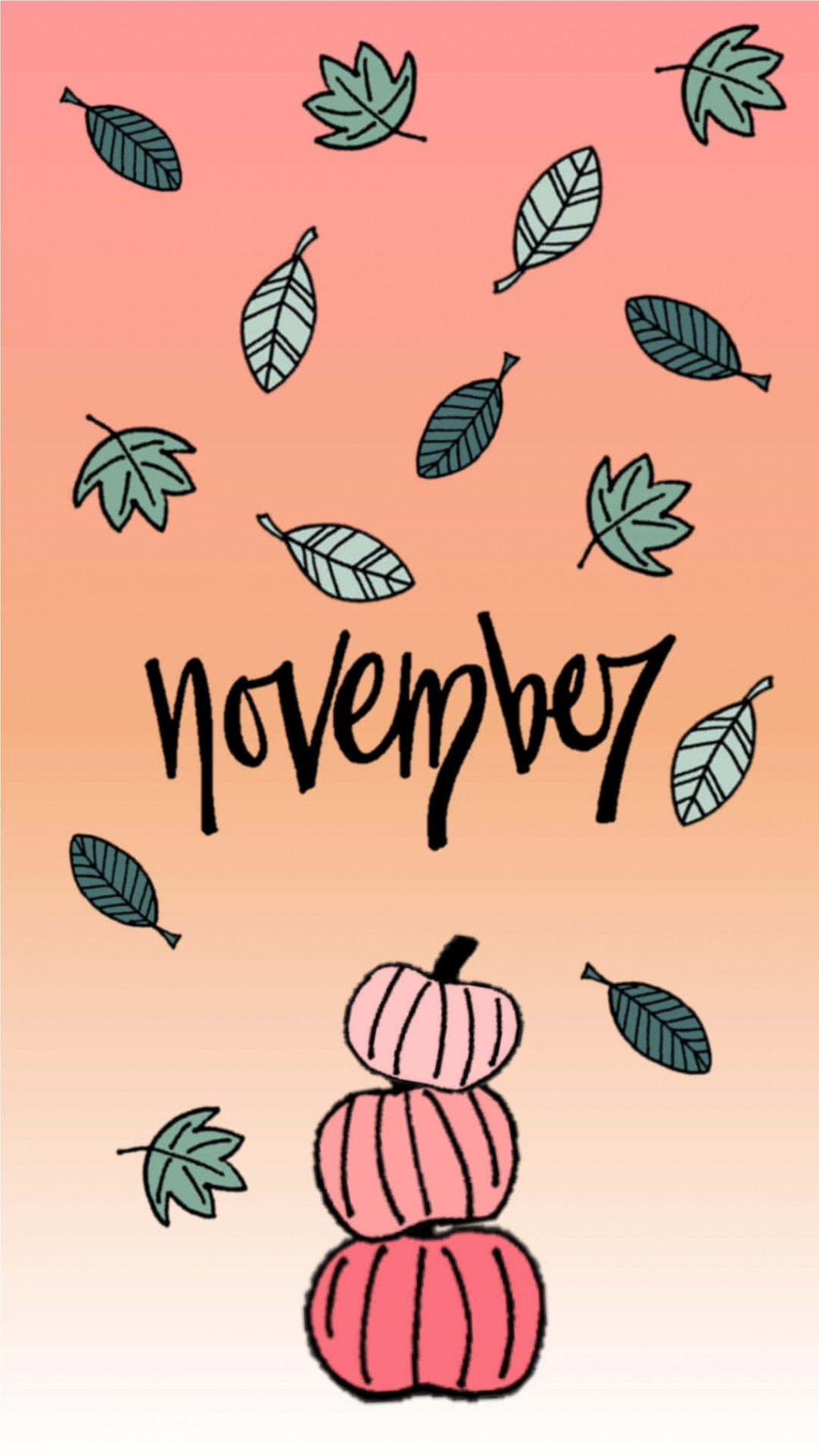 Download Enjoy the beauty of Aesthetic November Wallpaper