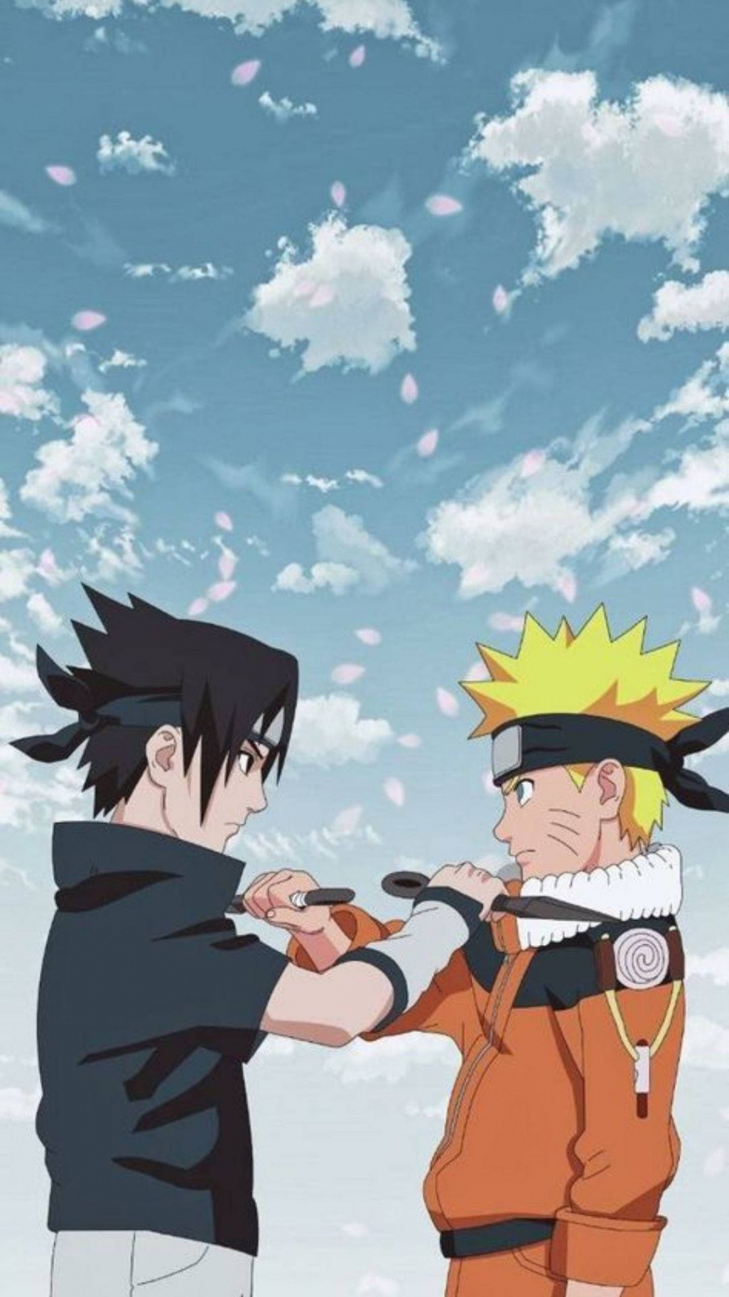 Download Face To Face Sasuke Naruto iPhone Wallpaper  Wallpapers