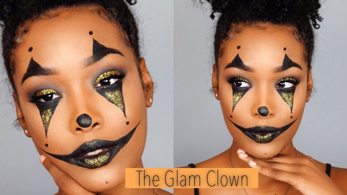 EASY  Clown Halloween Makeup!  FabulousBre