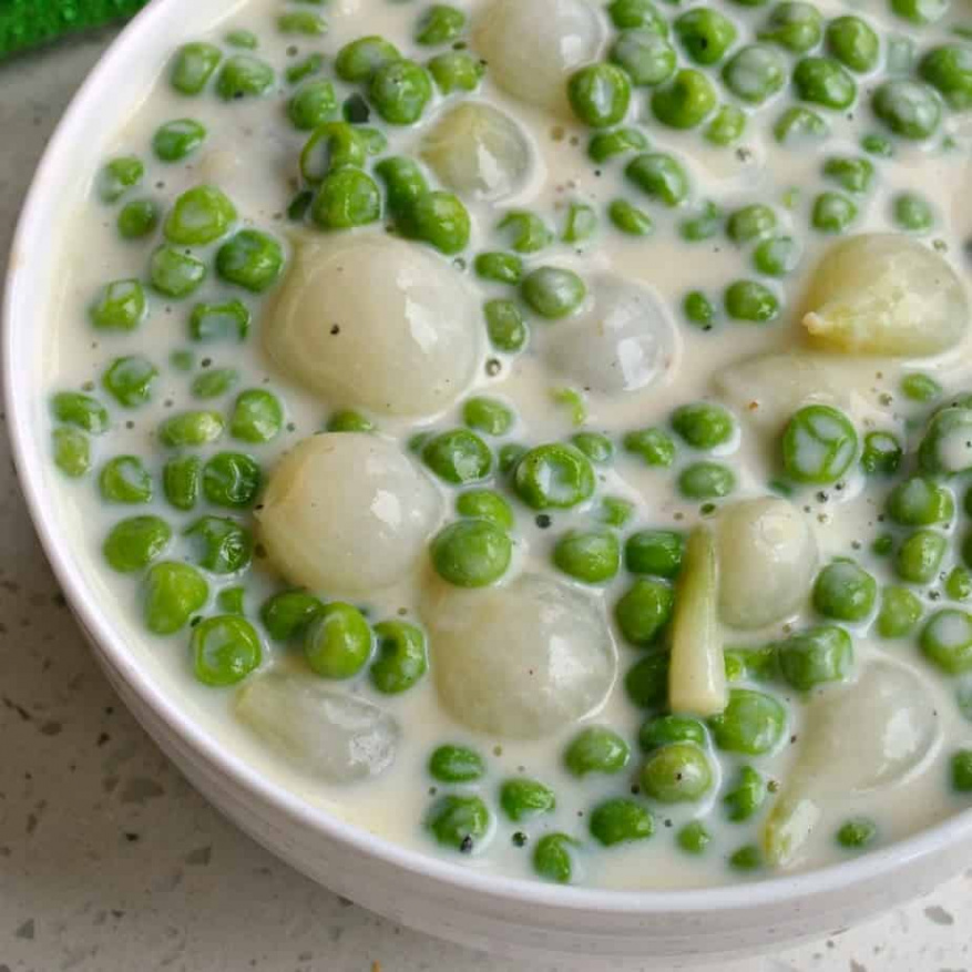 Easy Creamed Peas  Small Town Woman