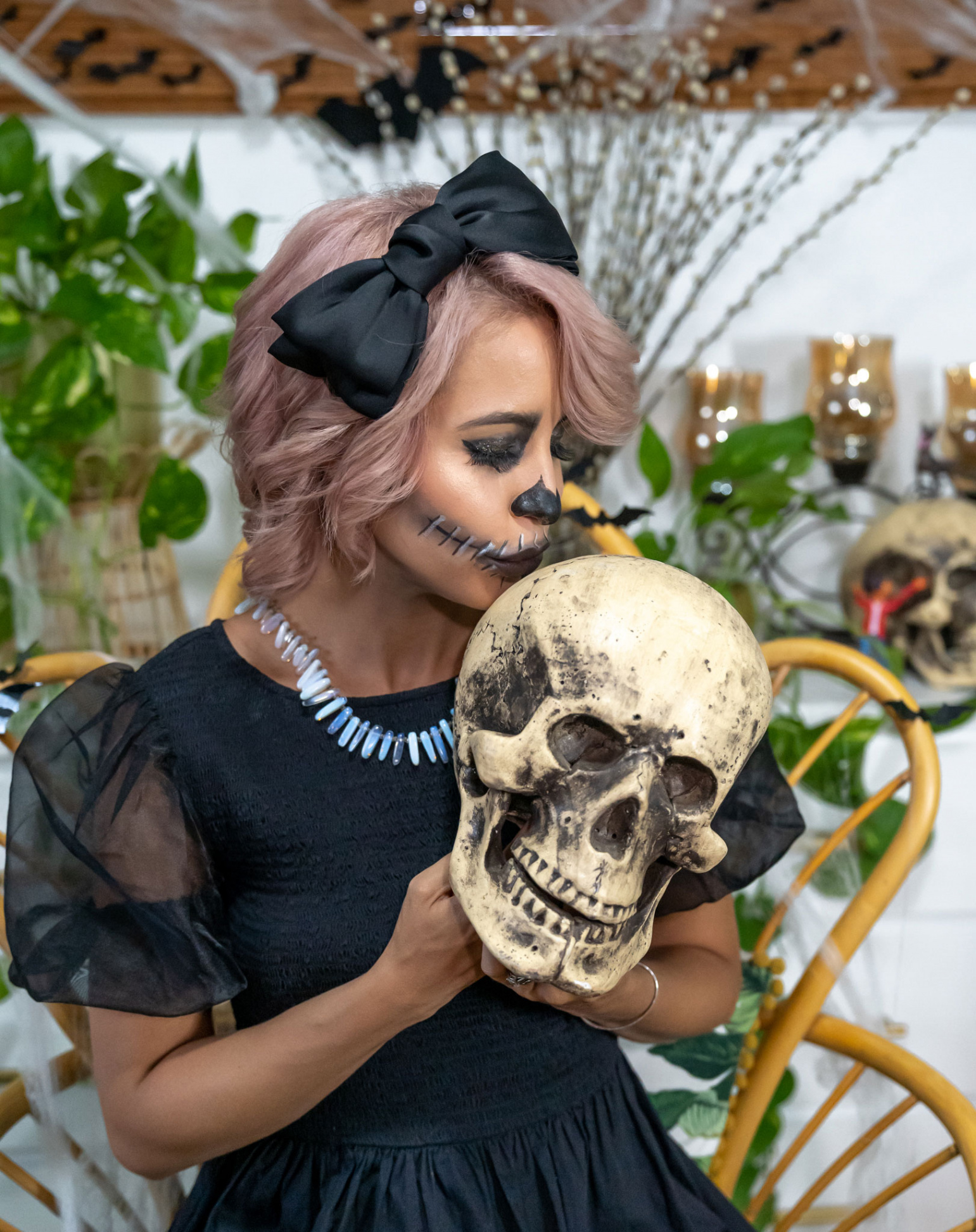 easy diy skeleton family costume - loveRavayna