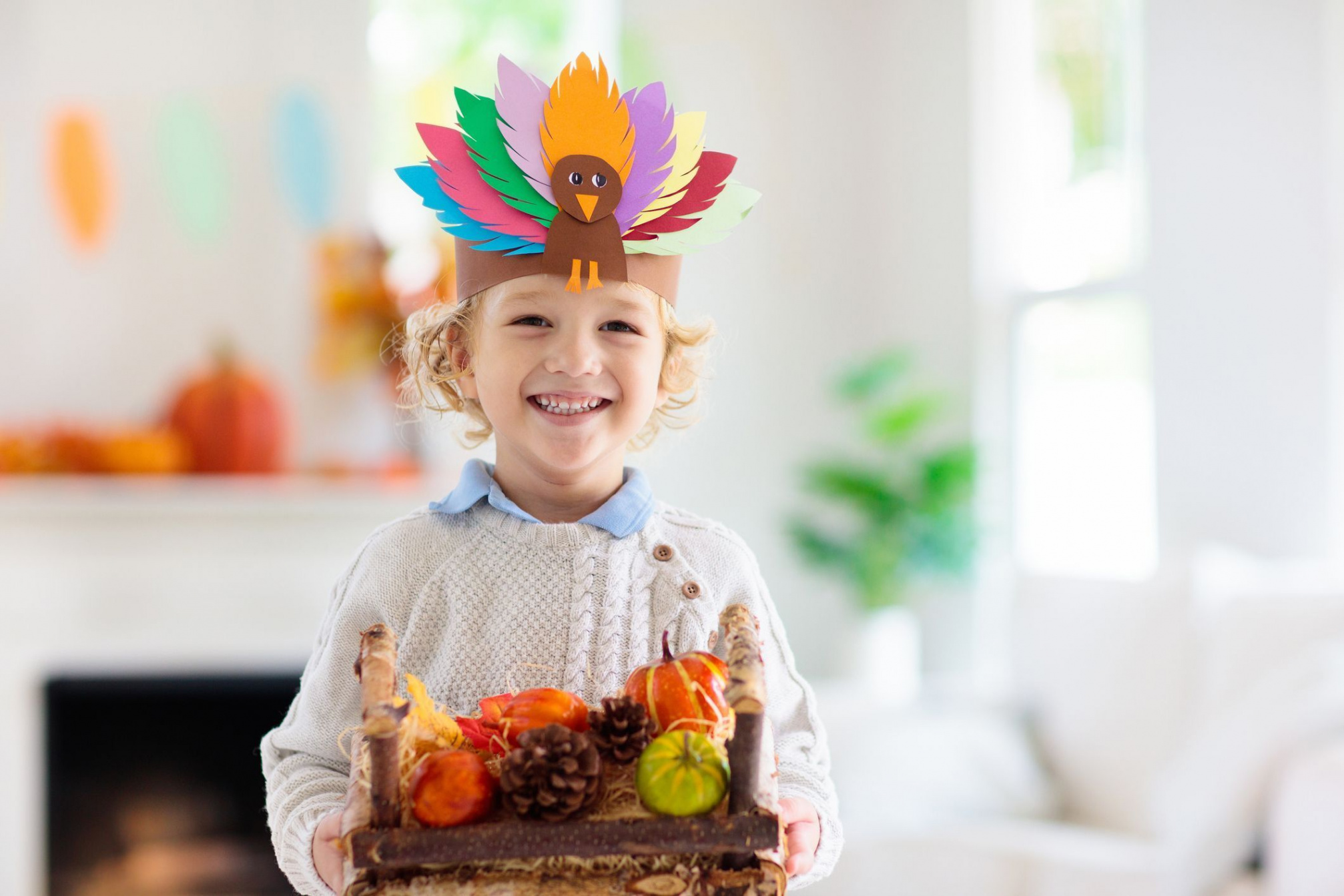 Easy DIY Thanksgiving Crafts for Kids and Adults