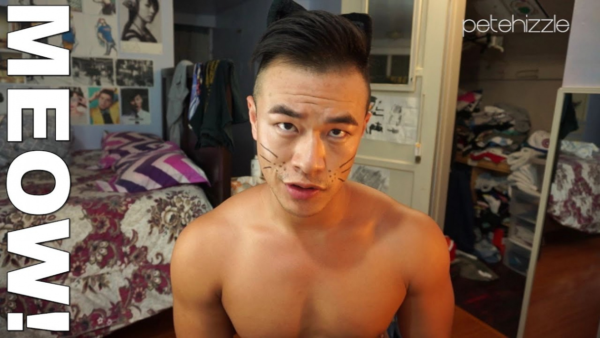 Easy Halloween Cat Look for Guys!