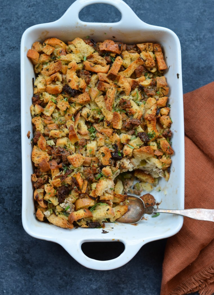 Easy Sausage & Herb Stuffing