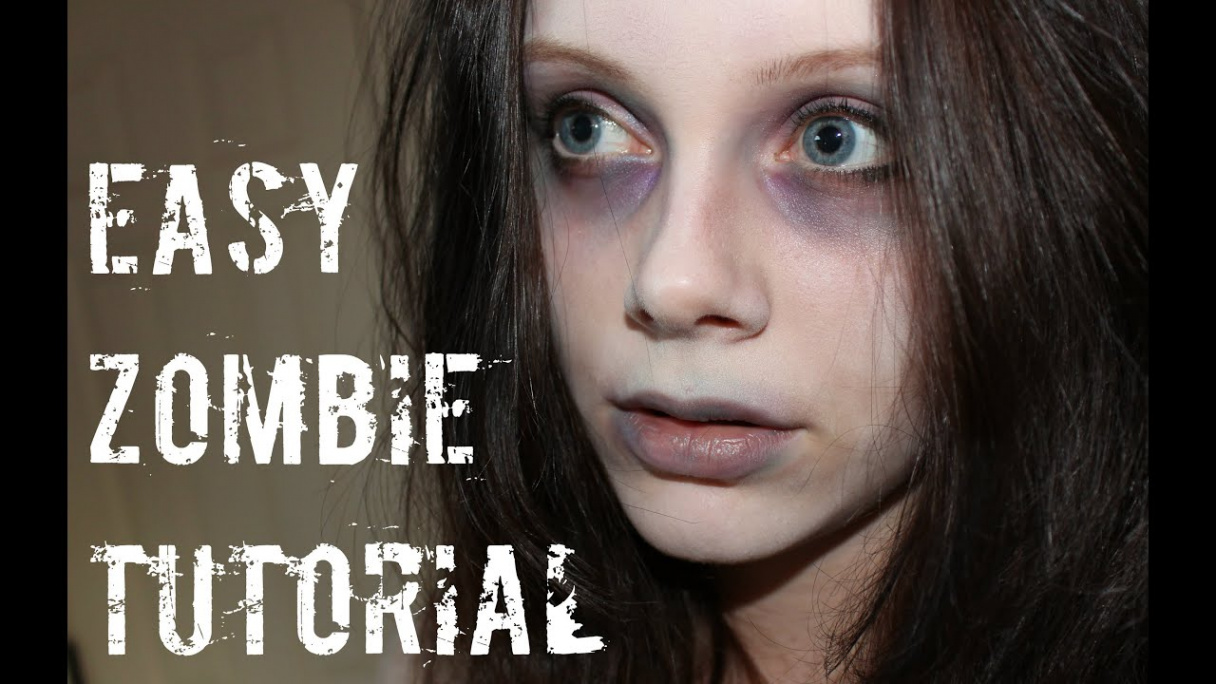 Easy Zombie Makeup Tutorial