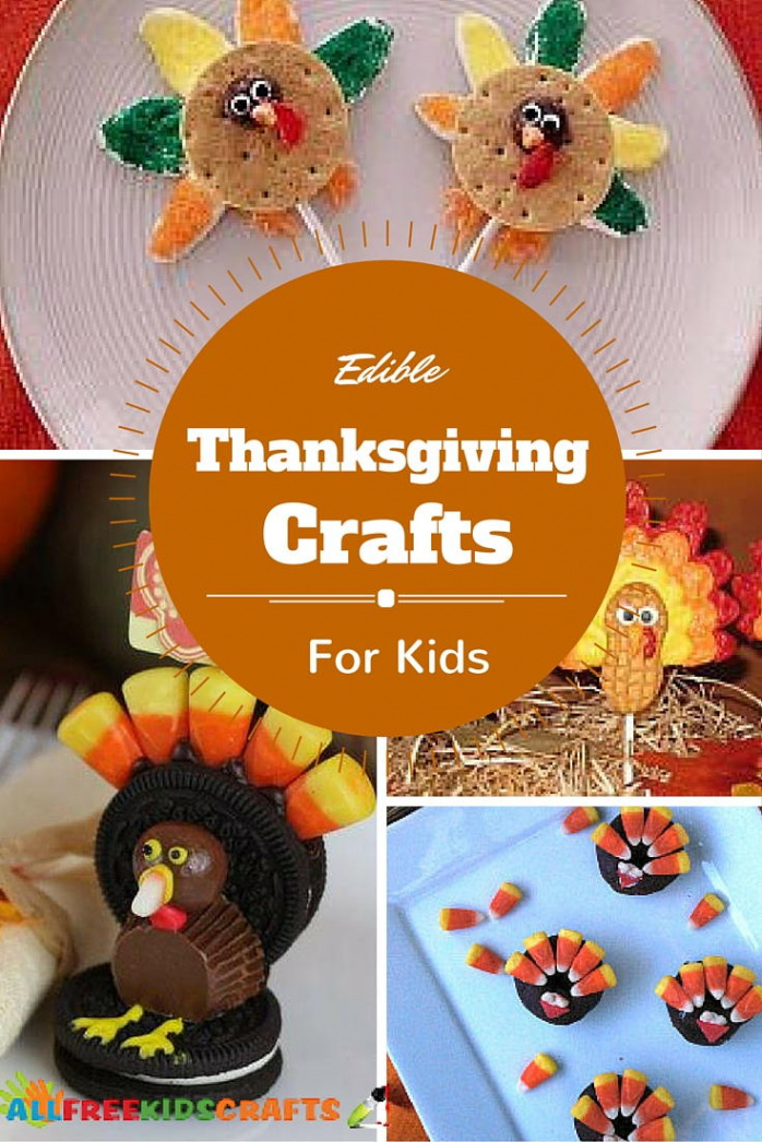 + Edible Thanksgiving Crafts for Kids  AllFreeKidsCrafts