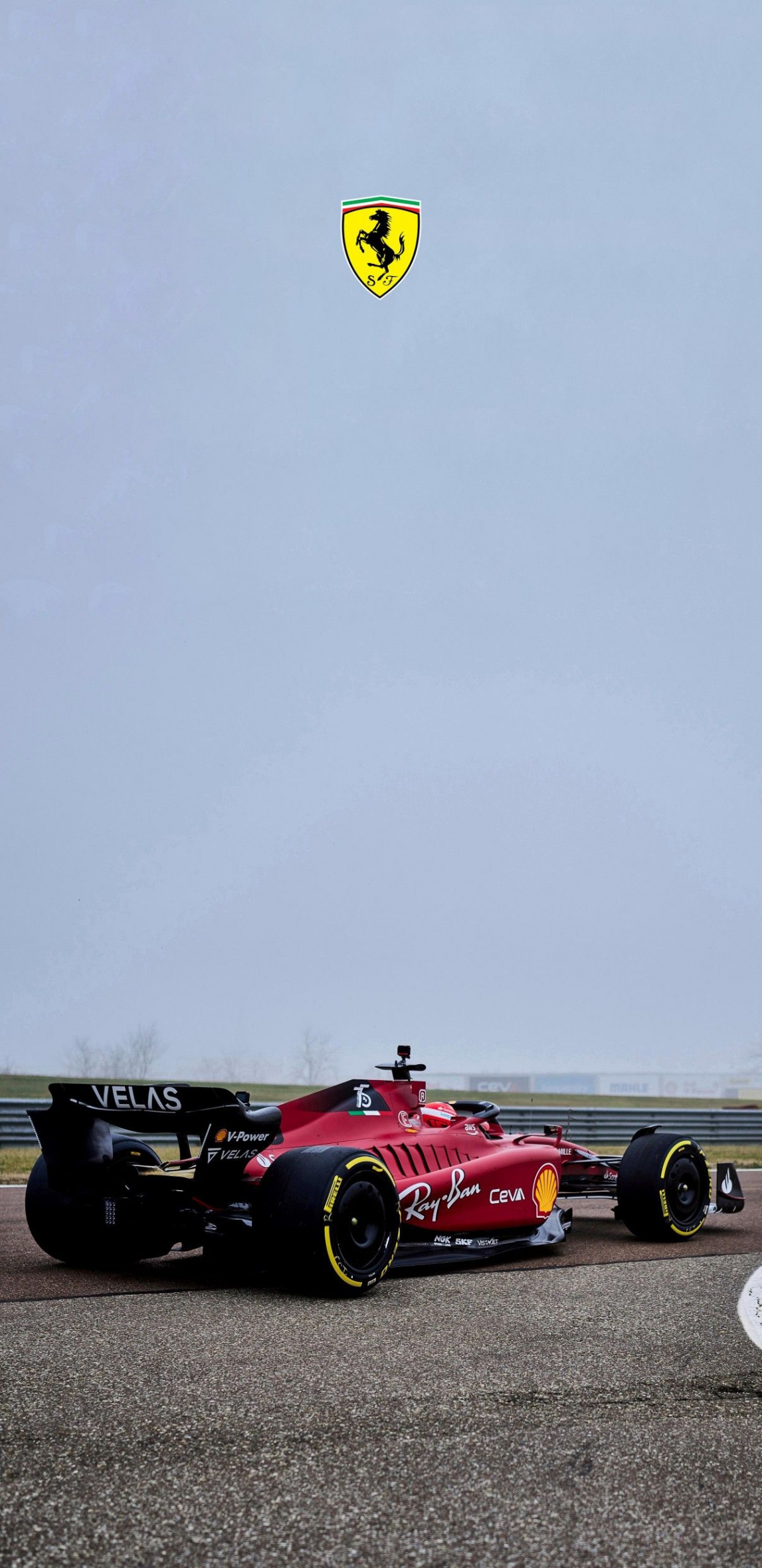 F Charles Leclerc  Ferrari Phone Background  Formula  car