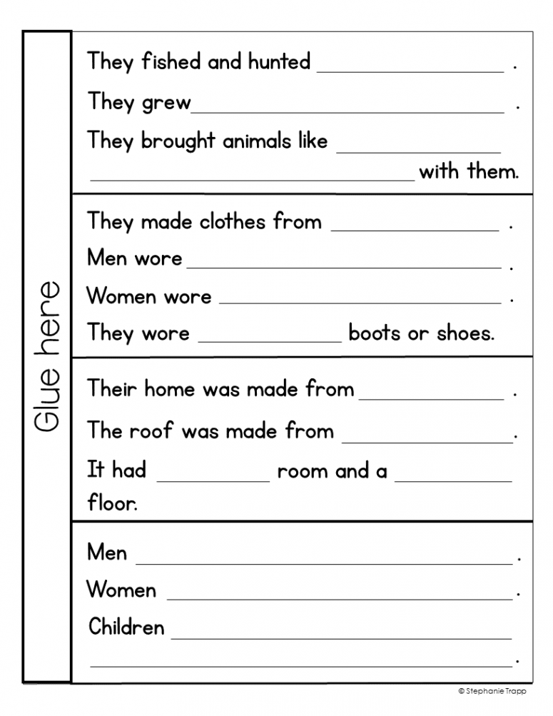 First Thanksgiving Unit for Kindergarten and First Grade - Primary