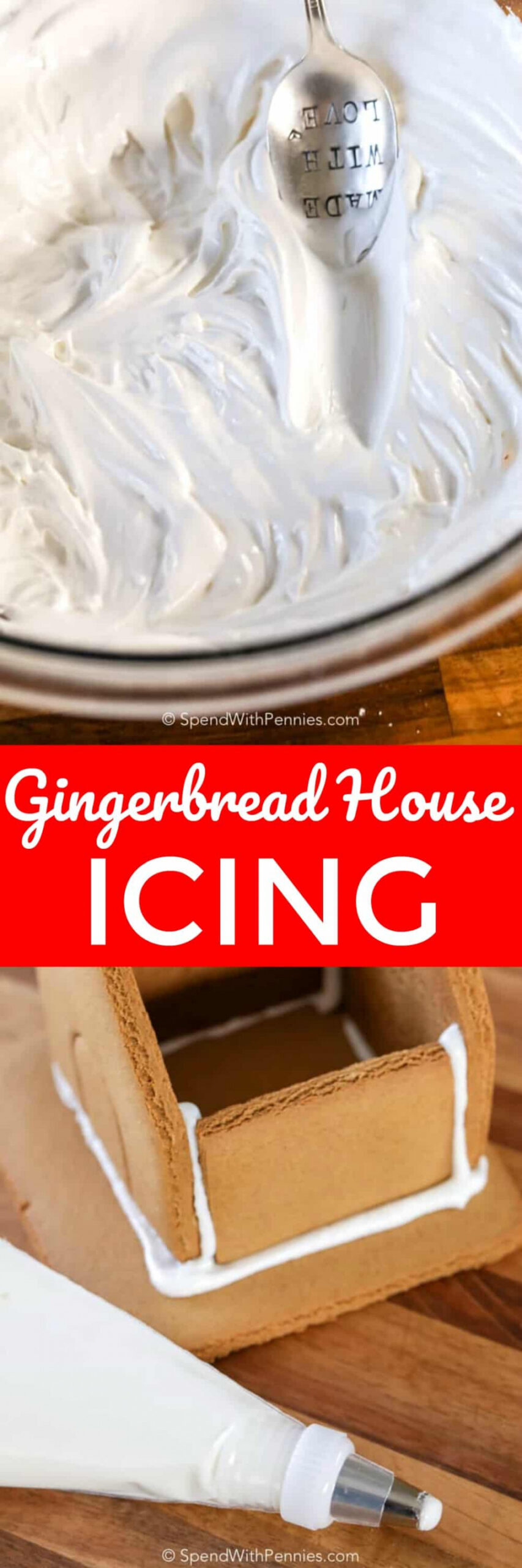 Gingerbread House Icing - Spend With Pennies