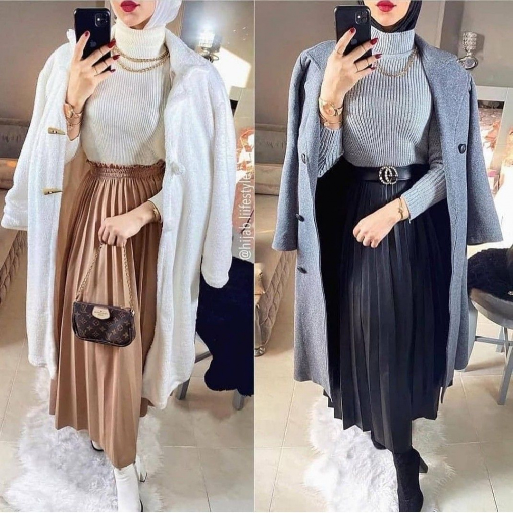 Hijab winter style  Muslimah fashion outfits, Everyday fashion