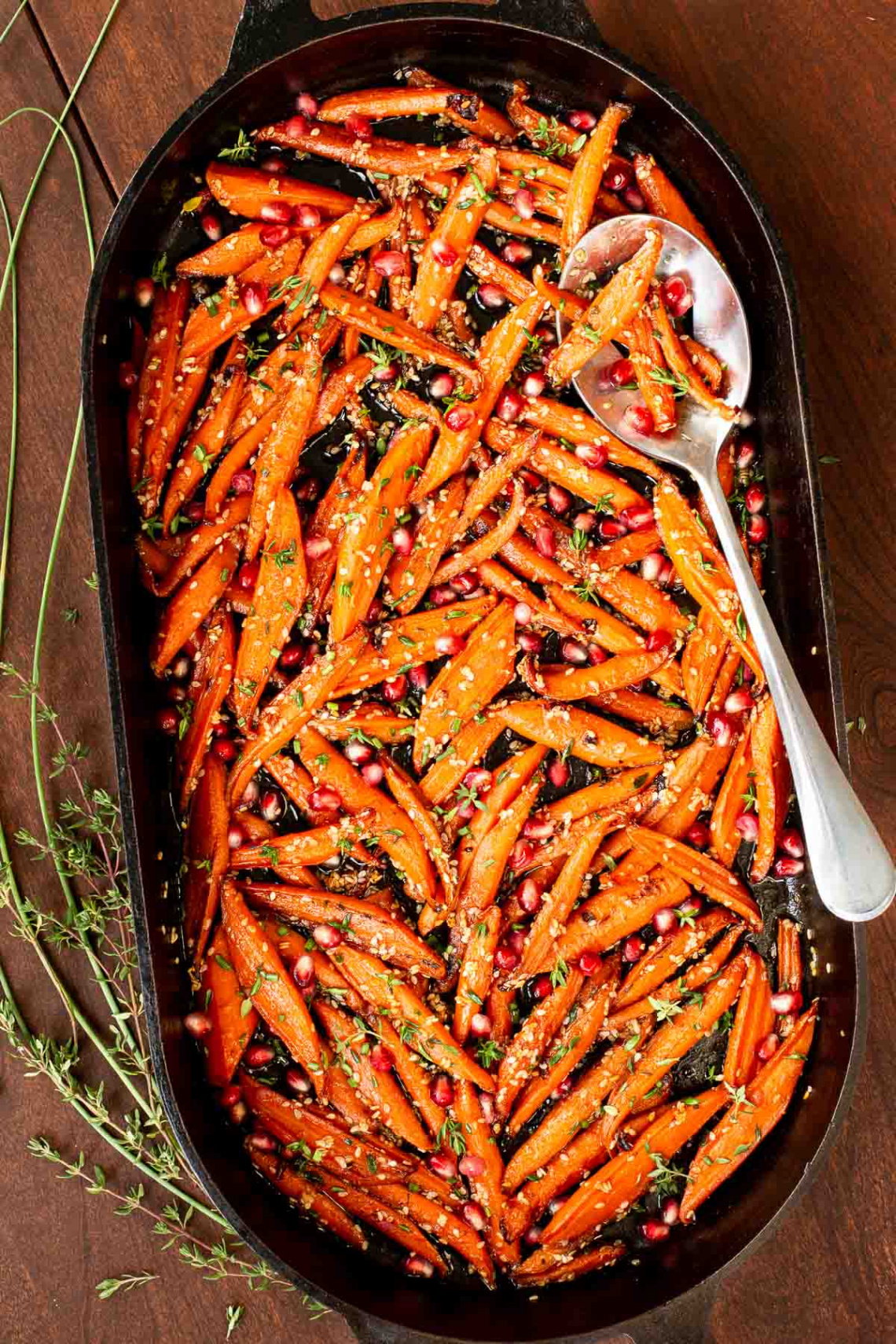 Honey Maple Roasted Carrots - The Café Sucre Farine