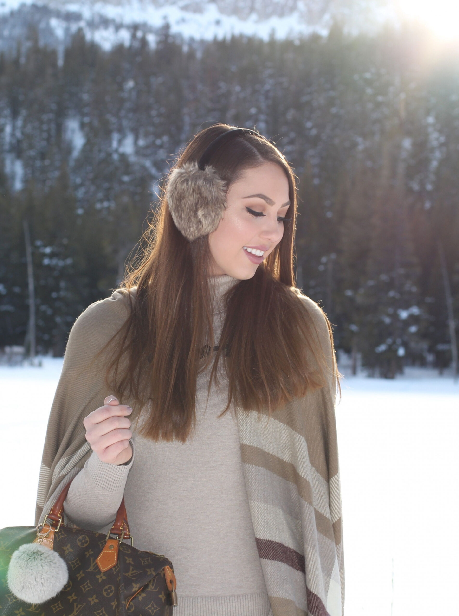 How to wear earmuffs Details here: http://mystyledlife