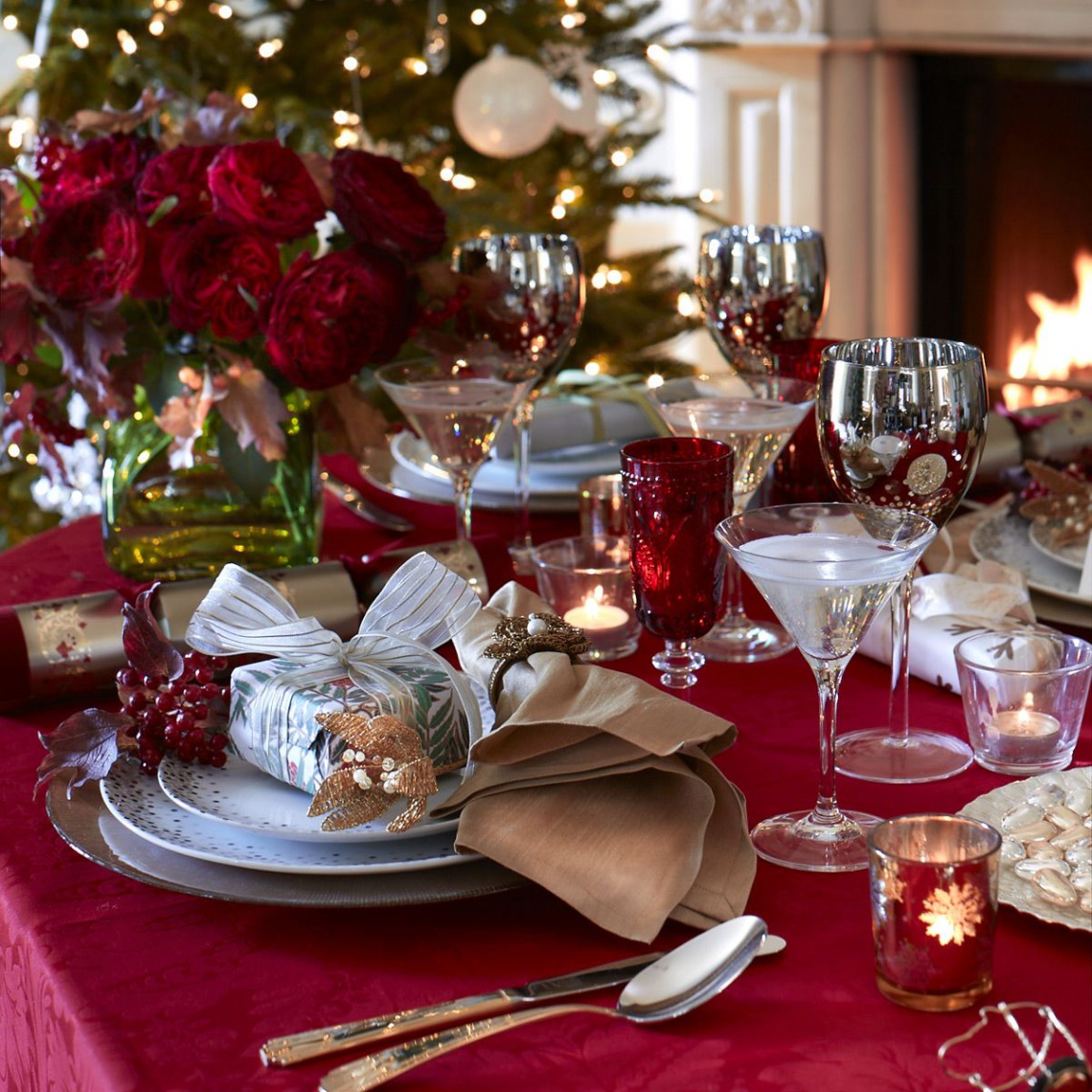 ideas for Christmas table settings - Christmas ideas