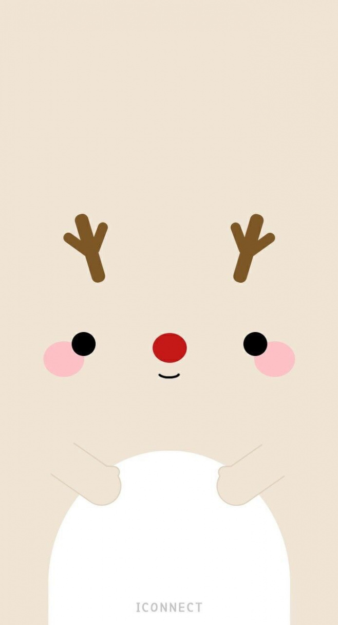 iPhone and Android Wallpapers: Reindeer Wallpaper for iPhone and