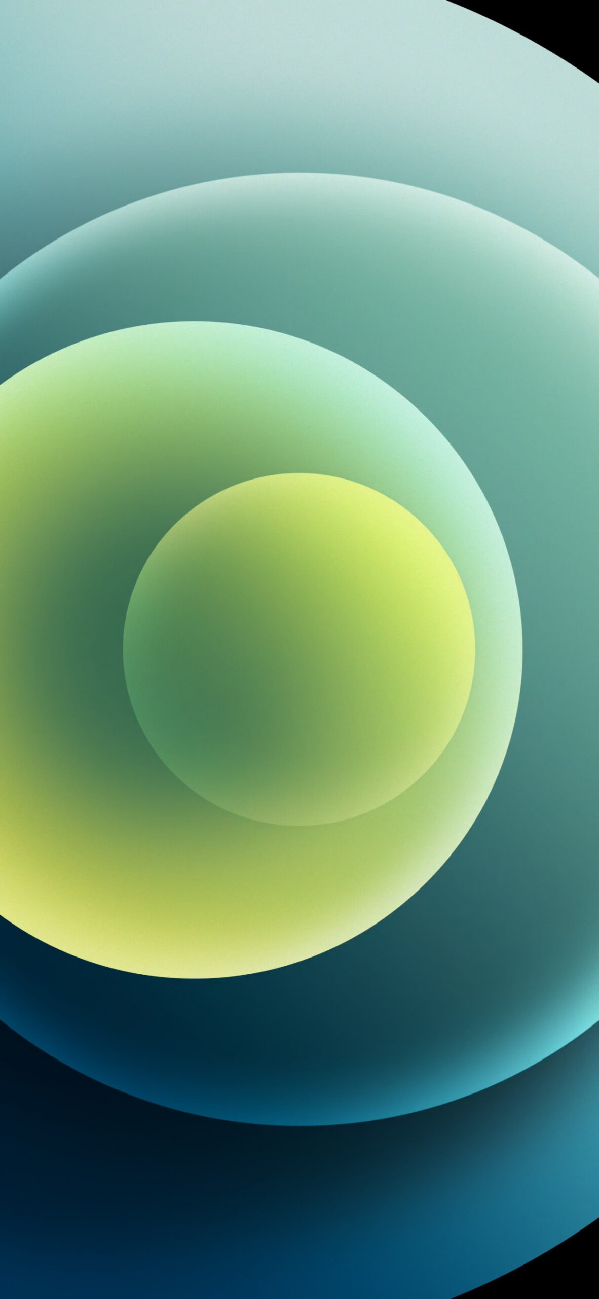 iPhone  - Orbs Green (Light) - LIVE Wallpaper - Wallpapers Central