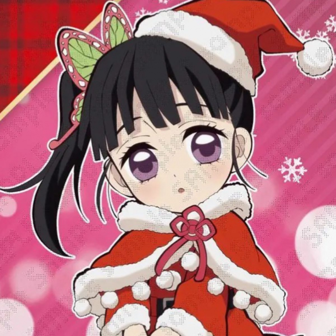 kanao tsuyuri christmas icon — demon slayer  Anime, Christmas