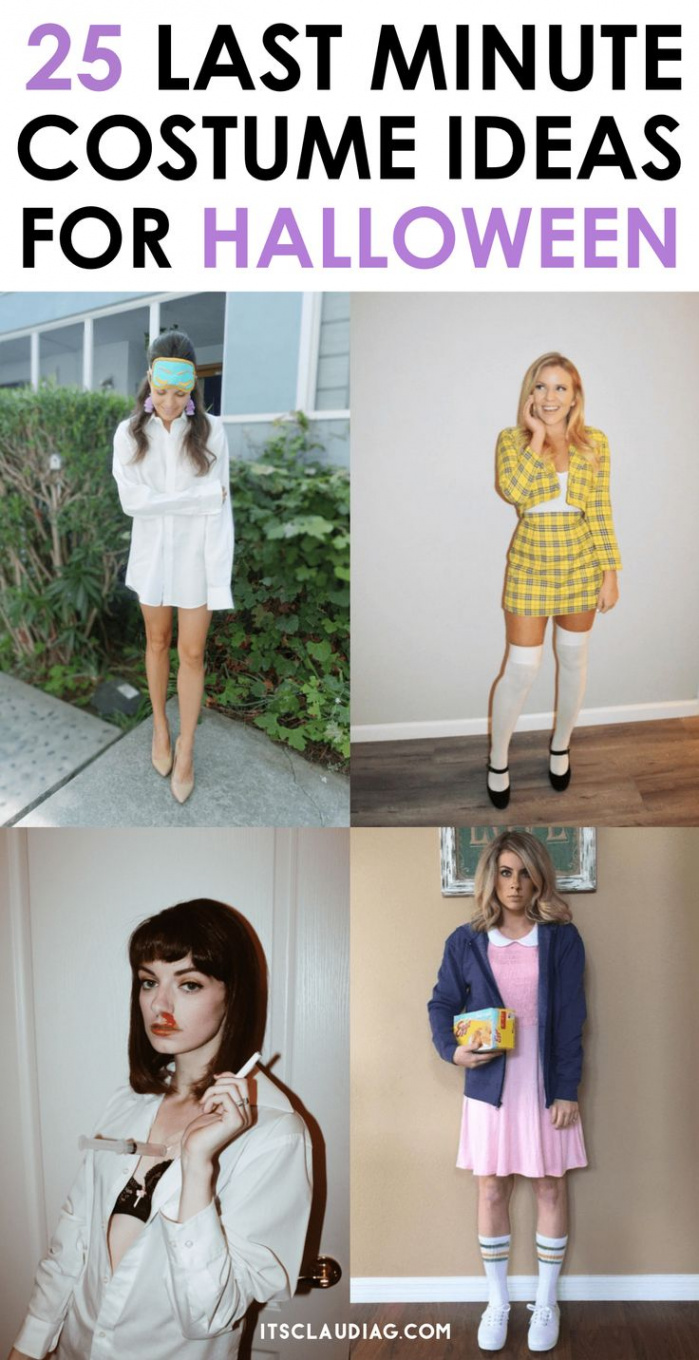 Last-Minute Halloween Costumes Ideas For Women - Its Claudia G