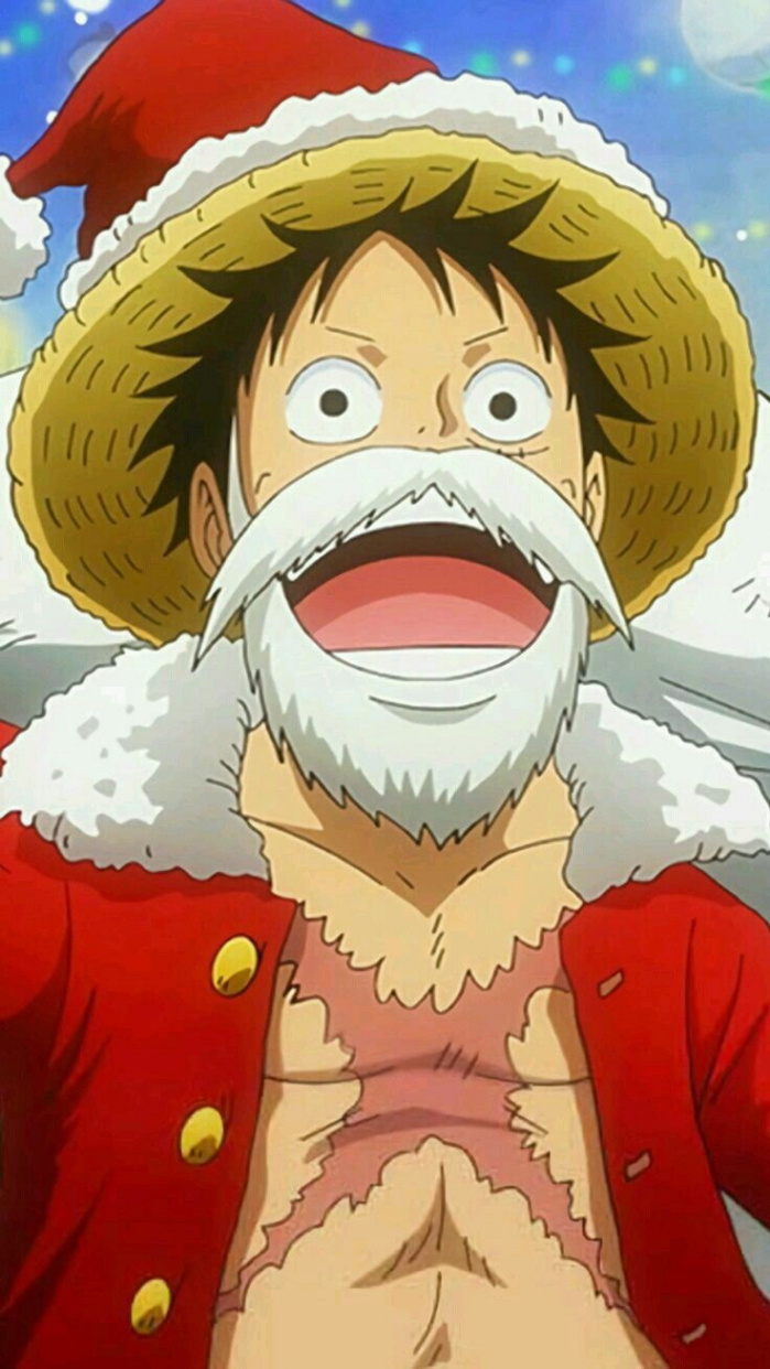 Lucky, Christmas,  Manga anime one piece, One piece comic, Anime