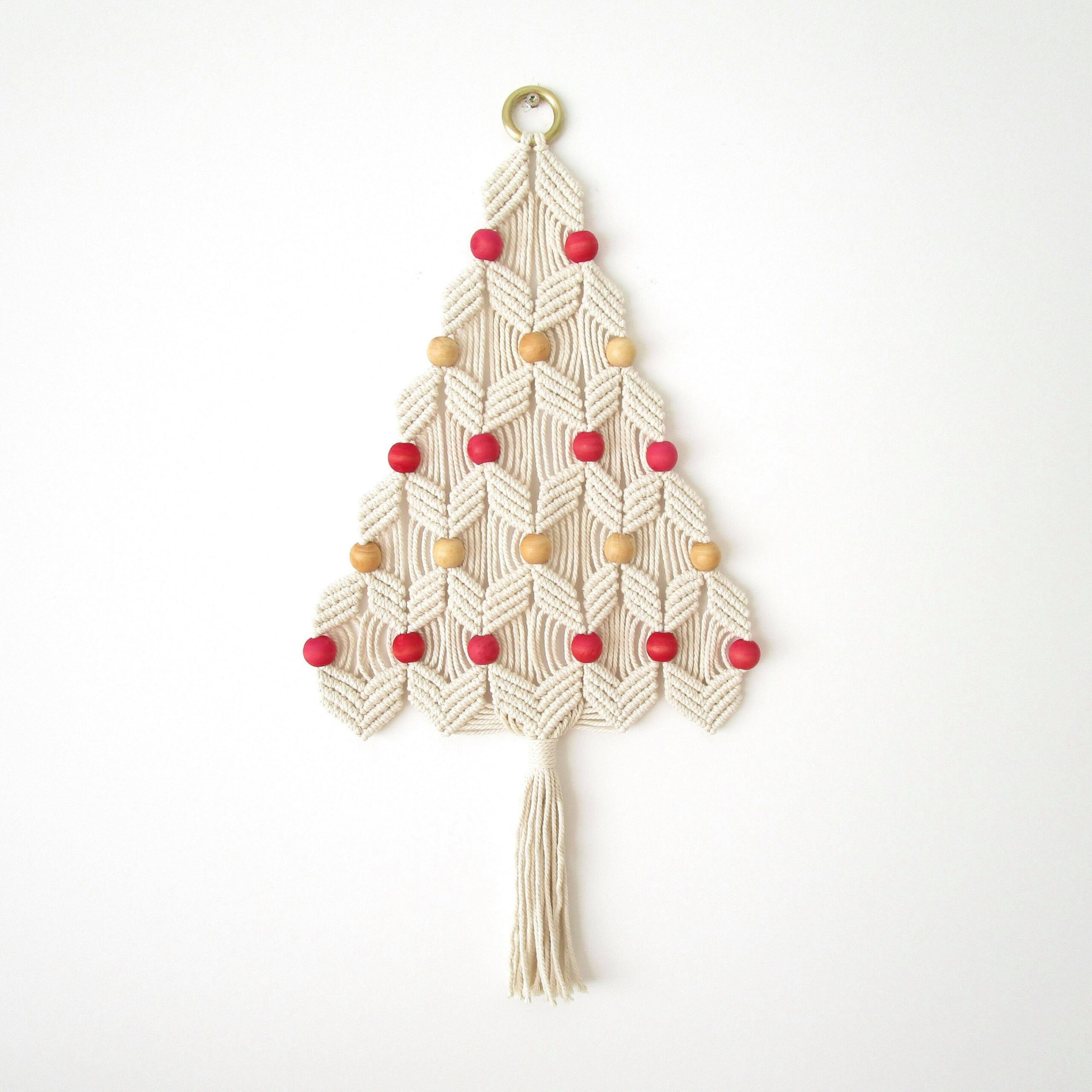 MACRAME PATTERN / Macrame Christmas tree / Macrame tutorial