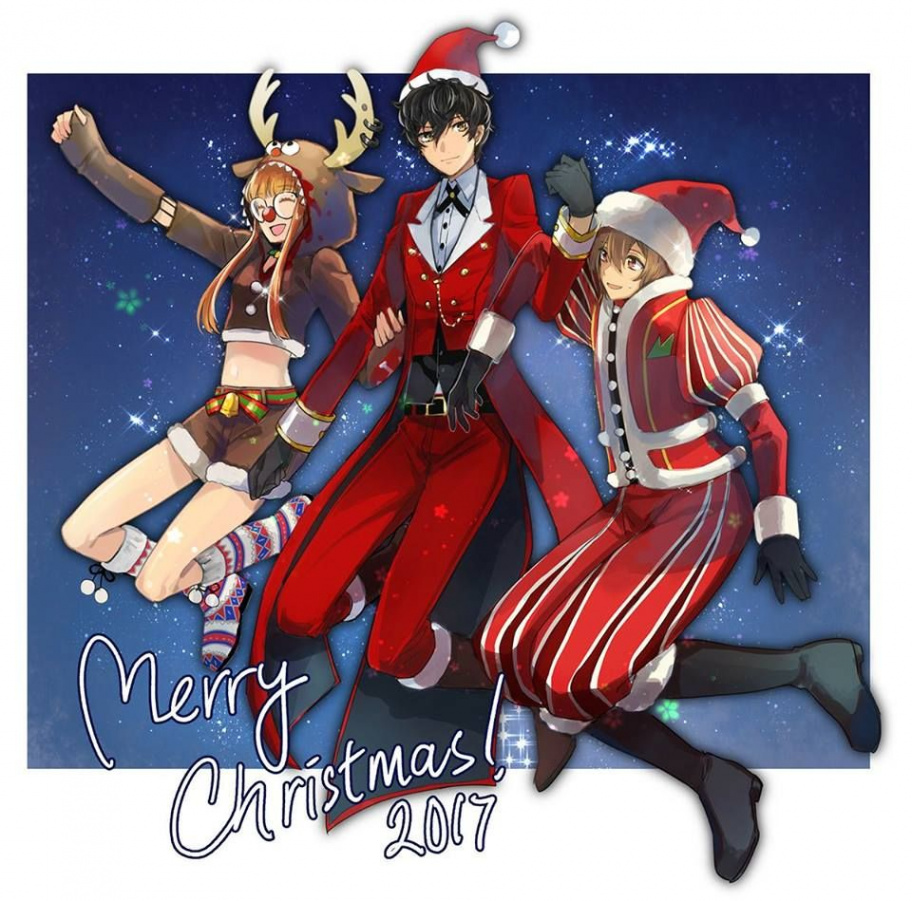 Merry Christmas everyone!  Persona , Persona, Persona  anime