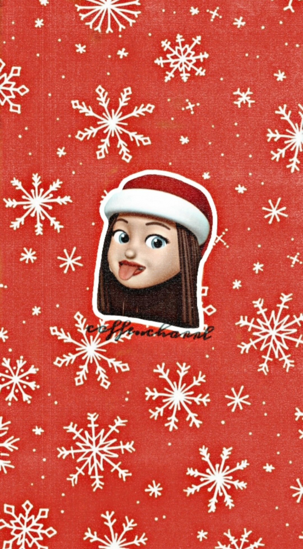 Merry Christmas  Iphone wallpaper girly, Cute emoji wallpaper