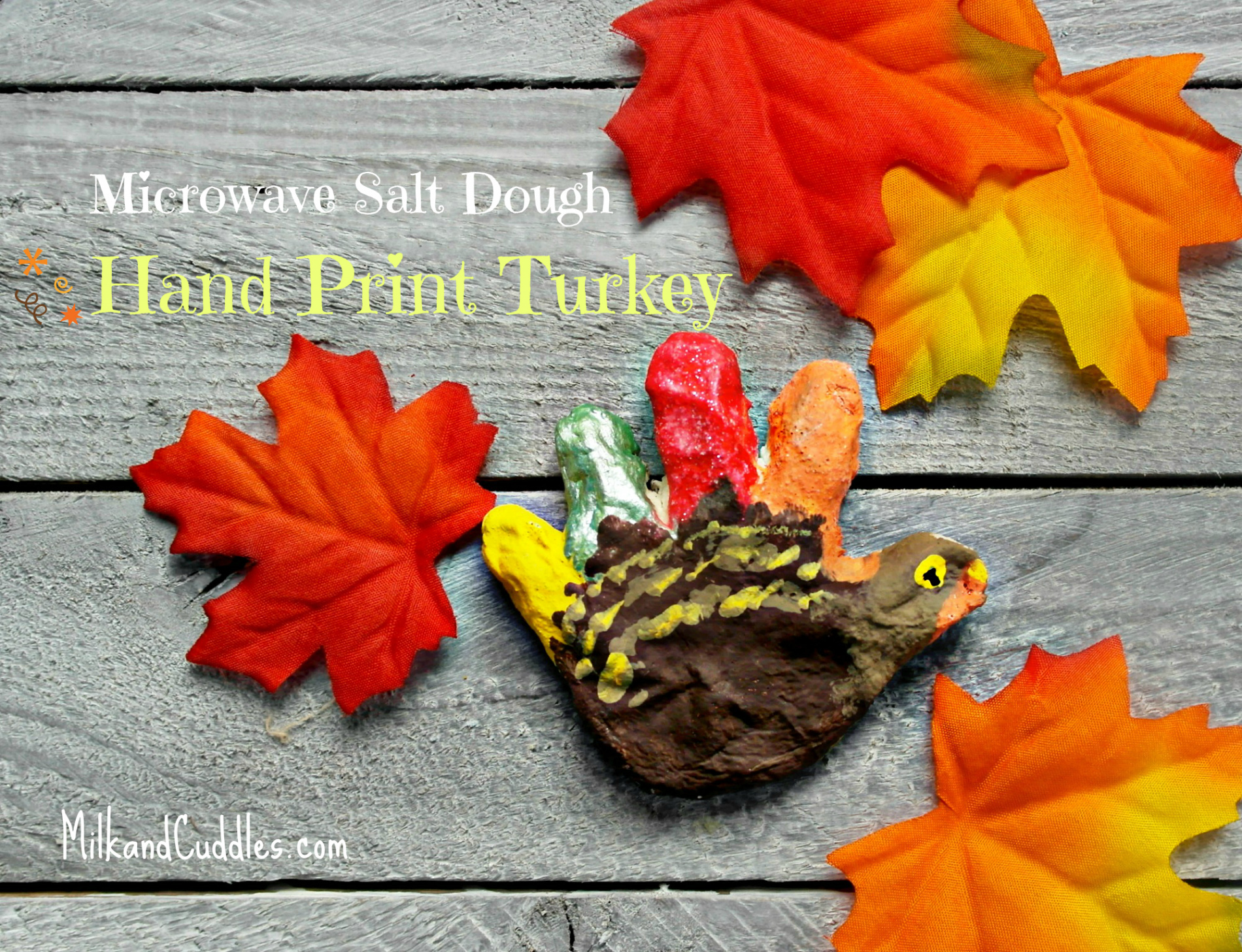 Microwave Friendly Salt Dough - Turkey! - Everyday Best