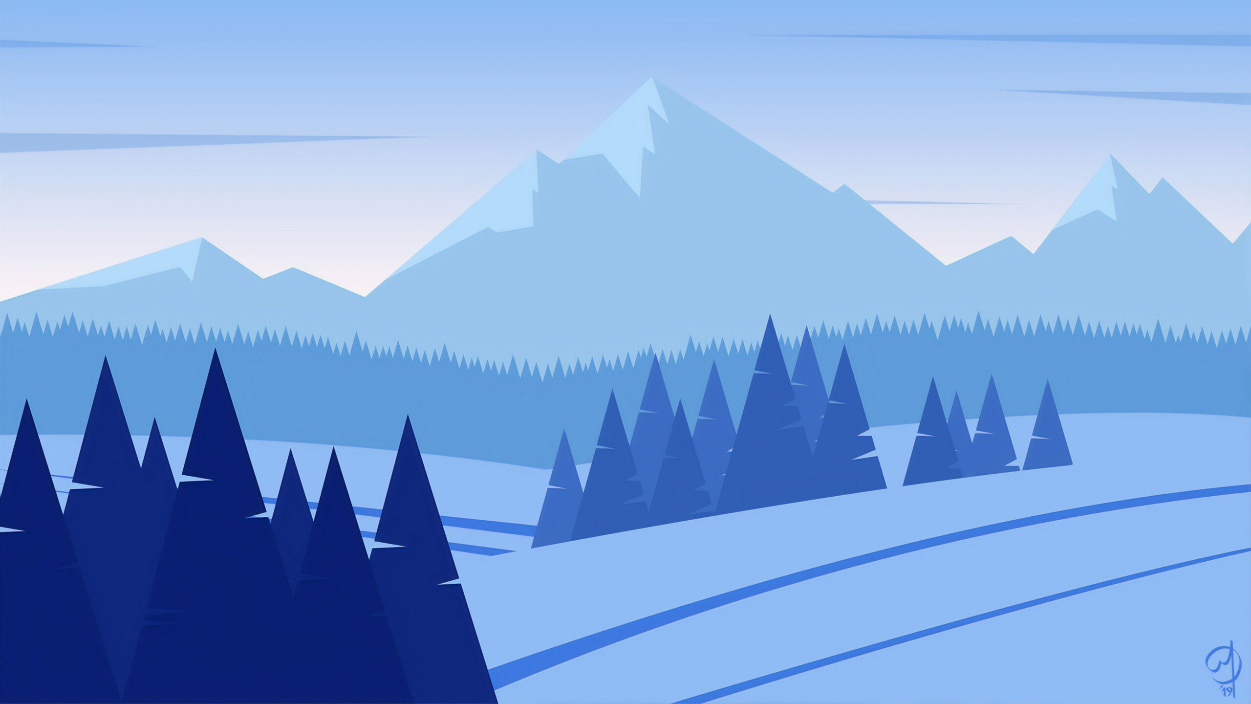 Minimalist Winter Wallpapers - Top Free Minimalist Winter