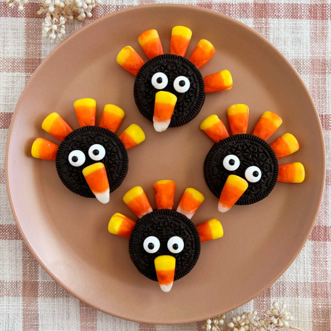 Oreo Turkey Cookies