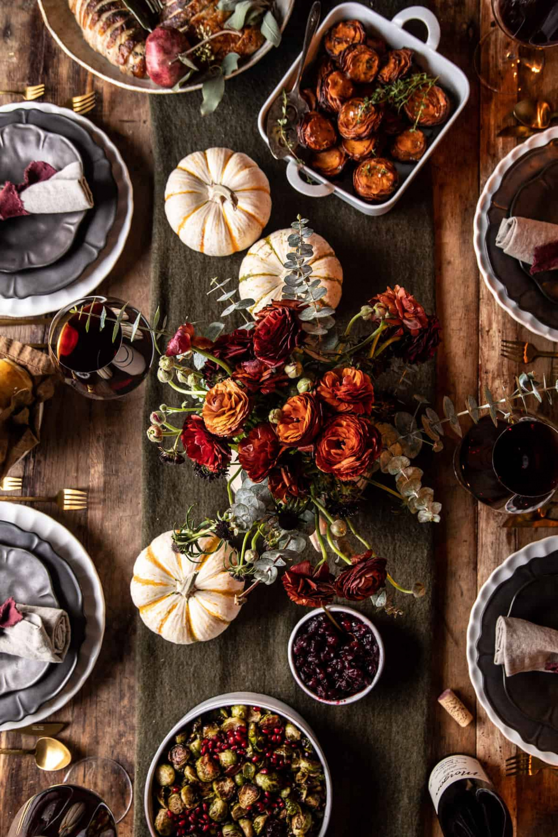 Our  Thanksgiving Menu and Guide - the make ahead menu