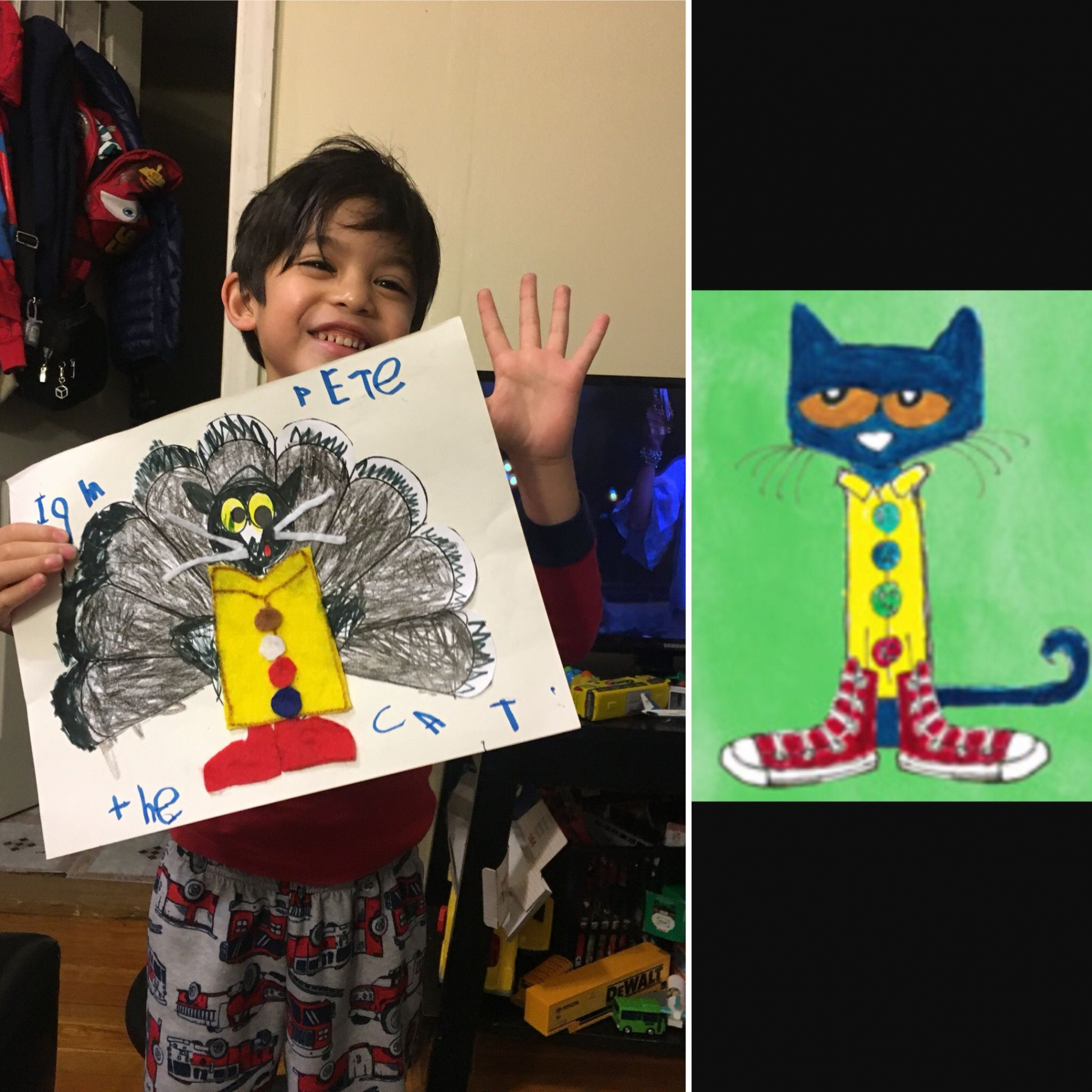 Pete the Cat turkey in disguise project  Turkey disguise, Turkey